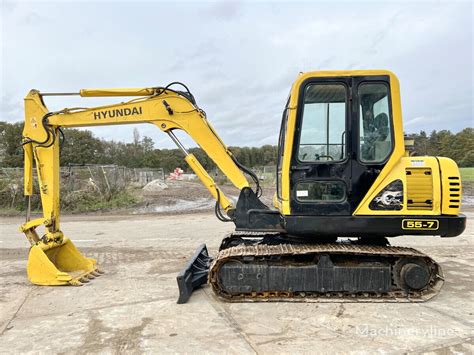 hyundai mini excavator 55-7|Hyundai R55.